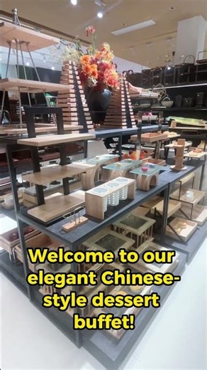 Elegant Chinese-Style Dessert Buffet