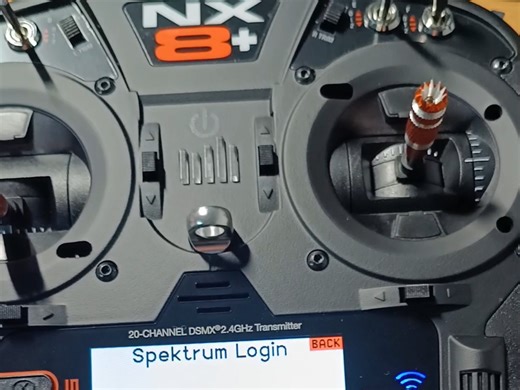 Spektrum NX8+更新固件及DX9模型转换问题求助