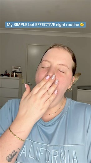 A SIMPLE but EFFECTIVE night routine 💕💕💕