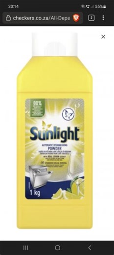 Sunlight Dishwasher Powder