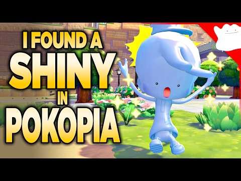 I Found a SHINY POKEMON in Pokopia!