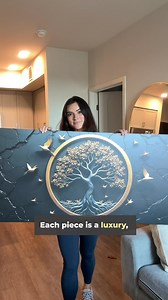 If your home doesn’t feel like a place of peace… Here’s the 3-step guide to uplifting your soul with the Tree of Life: Step #1 – The Tree of Life is more than just art It’s a symbol of strength, renewal, and the unseen energy that connects us all. Its roots ground you, its branches lift your spirit. Step #2 – This piece fills your home with calm and light Handcrafted with golden details and museum-quality materials, it creates a space where you can breathe, reflect, and feel at peace. Step #3 – 