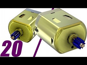 Project 11 |SolidWorks Tutorial| DC motor : 20- insert spur gear, motion, trailer