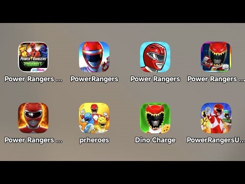 Power Rangers Games: Power Rangers Mighty Force,Legacy Wars,Beast Morphers,Power Rangers Unite,Dash