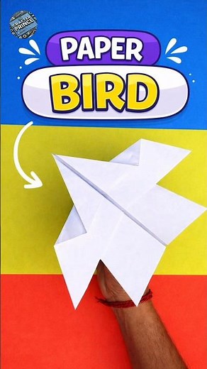 Beutiful Paper Bird 🕊️|| How To Make Simple Paper Craft #craft #paperplane