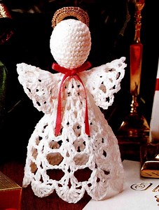 Crochet Lace Angel Pattern: Christmas Holiday Decor (digital PDF Download) - Etsy