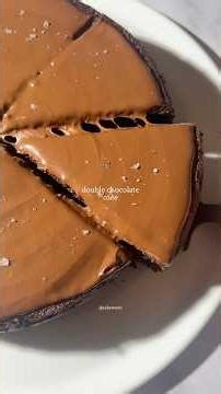 Double Chocolate Cake 🍫