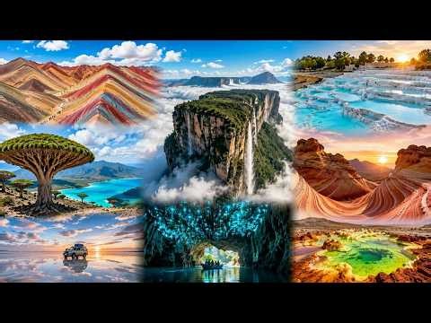 23 IMPOSSIBLE PLACES ON EARTH | Places That Look Too Unreal to Be Real | 4K Travel Video