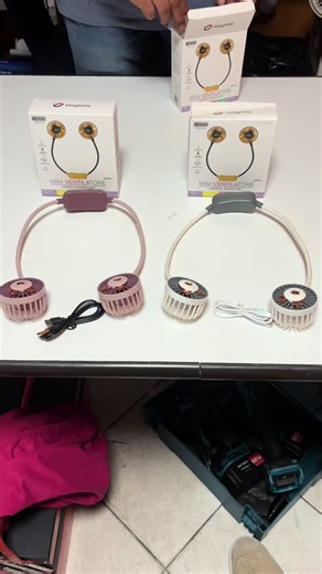 Ventilatore da collo portatile#fyp #viral #tiktokshop #ventilatore #collo