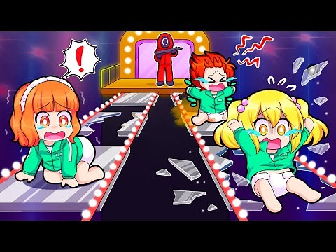 Playing ROBLOX SQUID GAME As BABIES!