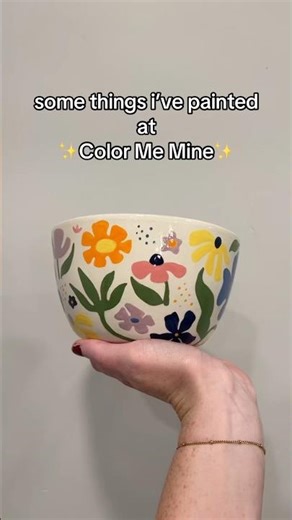 Color Me Mine projects! #colormemine #artist #ceramic #painting #artwork