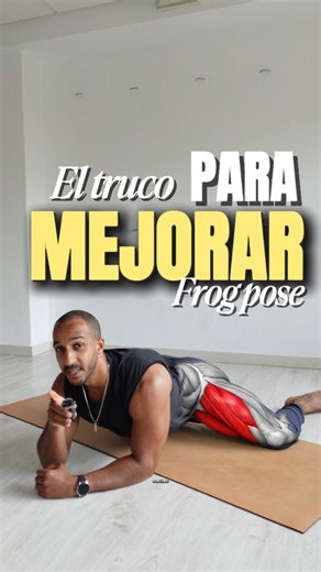 Banimb Mbappe | Mobility, Yoga & Handstands on Instagram: "¡Haz esto y mejora tu postura de la rana al instante! Está técnica de estiramiento se llama PNF (Facilitación Neuromuscular Propioceptiva) y es de una de las formas más efectivas de ganar flexibilidad. ¡Pruébalo y nota como tu flexibilidad mejora! #movilidad #estiramientos #frogpose #mobilitytraining"