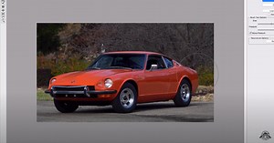 S30フェアレディZをミドシップ化したデザイナー登場。ちょっとキモいクルマになってしまったな・・・