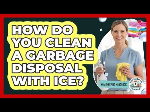How Do You Clean A Garbage Disposal With Ice?