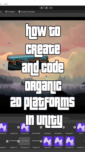 Unity 2D Platform Tutorial to create unique shapes using the the 2D Spriteshape tool in Unity. #indiegames #indiedev #unity3d #unity2d #gamedevelopment #gamedev #indiegame #tutorial #unitytutorial #steamgame #steamdeck #androidgames #applegames #pcgames #comingsoon