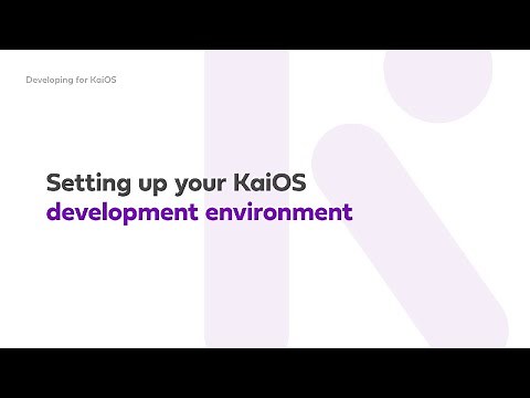 Setting up your KaiOS developer environment
