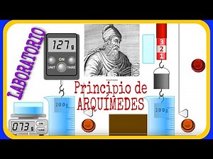 PRINCIPIO DE ARQUÍMEDES - LABORATORIO DEL PRINCIPIO DE ARQUÍMEDES - FUERZA DE EMPUJE HIDROSTÁTICO