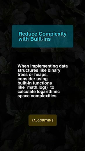 Reduce Complexity With Built I