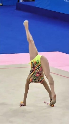 Rhythmic Gymnastics Skills on Display | National Games Performance