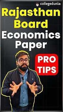 RBSE Class 12 Economics: 24 Hour Power Plan for Extra 40 Marks
