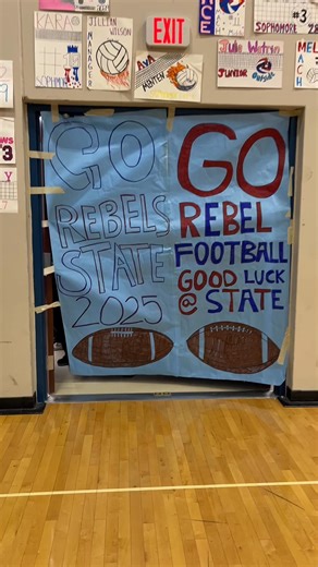 SENDOFF TO STATE: Plenty of fun at the pep fest for the Moose Lake-Willow River football team. The Rebels take on Eden Valley-Watkins in the quarterfinal game at 7pm down in St. Cloud. (Story in comments.) | WDIO