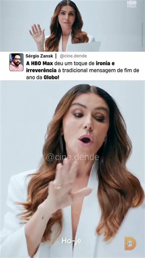 Sérgio Zansk | Cine Dendê on Instagram: "HBO MAX/FIM DE ANO: SÓ PLOT TWIST! HBO MAX DEBOCHA DA CONCORRÊNCIA EM VÍDEO QUE PARODIA O ESPECIAL DE FIM DE ANO! A HBO Max deu um toque de ironia e irreverência à tradicional mensagem de fim de ano! Em um novo vídeo promocional, o serviço de streaming debochou abertamente da concorrência, ao mesmo tempo em que fazia uma clara paródia do famoso vídeo institucional de final de ano que a Rede Globo costuma veicular anualmente. A jogada de marketing viralizo