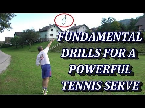 The Most Fundamental Tennis Serve Drills