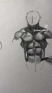 How to draw muscle- Almost Mike Mentzer