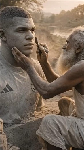 Kylian Mbappé | Wood Brought🔥to Life #woodart #handcrafted #foryou #shorts #viralshorts