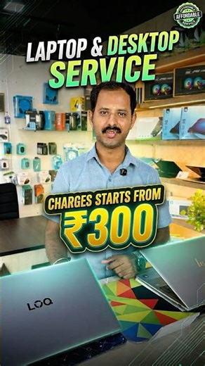 Gaming Laptop / PC repair? 💀 Fix it for just ₹300! 💻🔧 #shorts #LaptopService #coimbatore