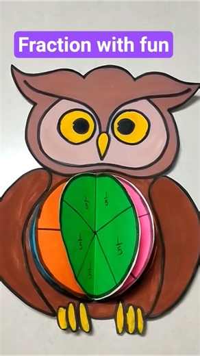 Fraction with fun #mathematics #maths #fraction #trending #ytstudioes #viral #craft #youtube
