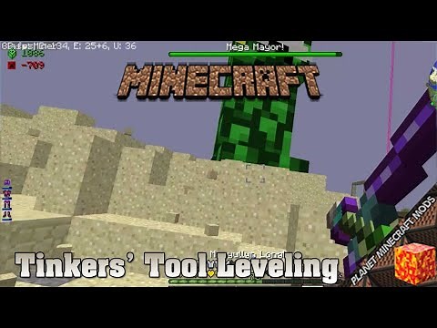 Tinkers’ Tool Leveling Mod 1.12.2/1.11.2/1.10.2 (Gather XP) for Minecraft PC