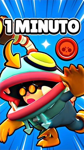 🎯🤓 ¡GLOWBERT EN 1 MINUTO DE BRAWL STARS!
