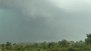 45K views · 2.6K reactions | Rain-wrapped #tornado intercept near Fort Hood, Texas | Reed Timmer Extreme Meteorologist | Facebook