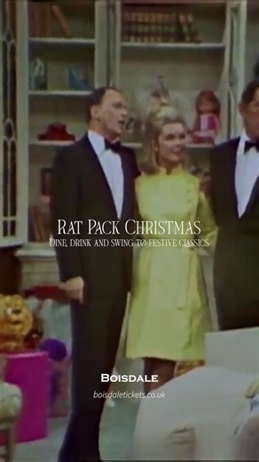 The Definitive Rat Pack Christmas Show – A festive extravaganza featuring female vocals and a 7-piece backing band ✨ World-renowned performers bringing the magic and swagger of the original Rat Pack to Boisdale 🥂 🎟️ December shows selling FAST. | Boisdale Restaurants