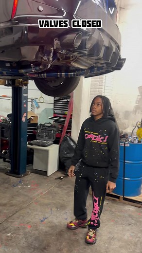 Custom Titanium Exhaust Installation for BMW M240i