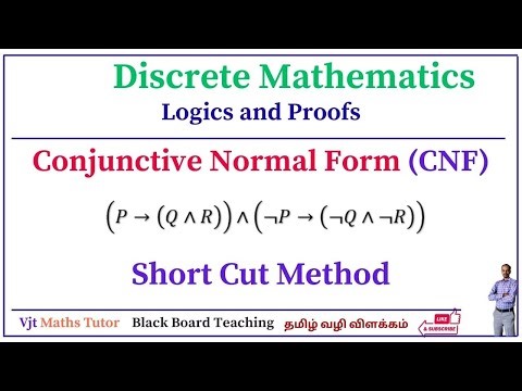 Conjunctive Normal Form (CNF) | Logical Equivalences | Discrete Maths | Logics and Proofs | Sum 5