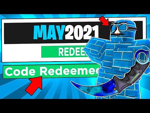 *NEW* ALL WORKING CODES FOR ARSENAL MAY 2021!! ROBLOX ARSENAL CODES 2021