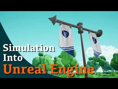 Cloth Simulation to UE5 || Houdini tutorial