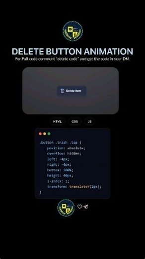 Himachali Marketing Strategy and Tools | Delete Button Animation Using HTML and CSS | Instagram