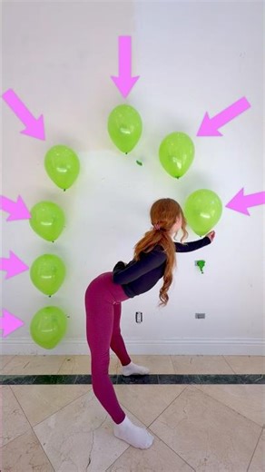 Backbend Balloon Pop Challenge! 🎈