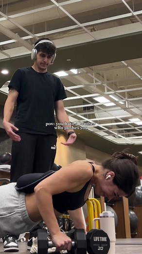 Sibling Gym Workout: Brother and Sister Duo Bond Over Fitness