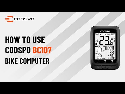 How to Set Up COOSPO BC107 GPS Bike Computer? (New)