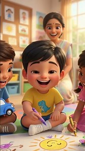 First Day of School: From Tears to Joy 🥺🎒 (3D Animation)