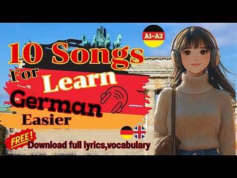 10 Chill German Songs for Everyday Life – A1–A2 | Learn German Through Music