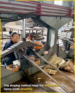 How Vehicle Suspension Leafs Are Formed. #leafspring #suspensionwork | Fun club