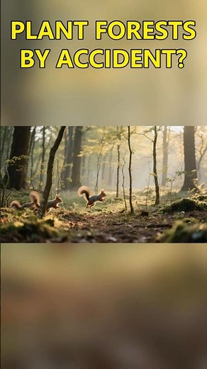 Can Squirrels Really Regrow Entire Forests YES or NO #animalquiz #quiz