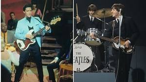 In 1965 Elvis Presley was playing bass guitar, with a little help from Paul McCartney