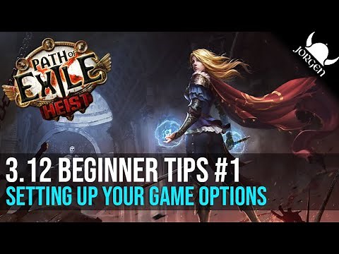 How to Setup Game Options and Settings - PoE Beginners Tips #1