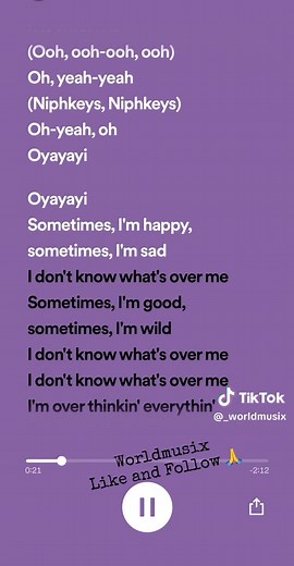 Omah Lay - I'm a Mess (Lyrics)